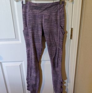 Lululemon Purple Heathered Leggings
